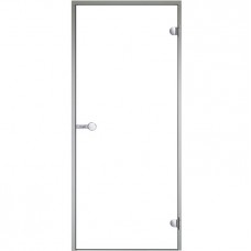 HARVIA Дверь стеклянная 8/19 коробка алюминий, стекло прозрачное, арт. DA81904