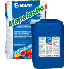 Гидроизоляция Mapei Mapelastic A+B (2-компонентная) 32 кг.