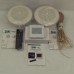 Комплект акустической системы SW 4 White standart (Белая панель управления, ПДУ, 4 врезных динамика, акустич кабель 10 п.м.)