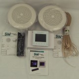 Комплект акустической системы SW 2 White standart (Белая панель управления, ПДУ, 2 врезных динамика, акустич кабель 10 п.м.)
