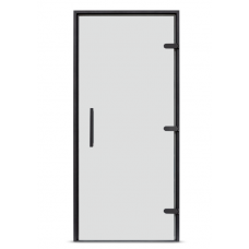 Дверь для хамама, PST, корпус антрацит, стекло матовое, 2200х900