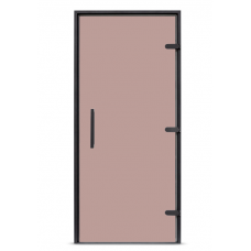 Дверь для хамама, PST, корпус антрацит, стекло бронзовое, 2000х700
