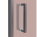 Дверь для хамама, PST, корпус антрацит, стекло бронзовое, 2200х900