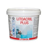 Дисперсионный клей LITOACRIL PLUS белый 1 кг