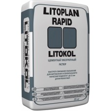 Штукатурный состав LITOPLAN RAPID, серый, 25 кг