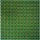 Стеклянная мозаика, цвет зеленый 10%