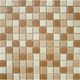 Elada Mosaic. Мозаика CB520 (327*327*4мм) бежево-коричневый