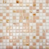 Elada Mosaic. Мозаика HK-13 (327*327*4мм) бело-розовый микс