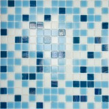 Elada Mosaic. Мозаика HK-14 (327*327*4мм) бело-голубой микс