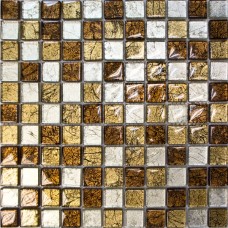 Elada Mosaic. Мозаика JSM-JB026 (300*300*8мм) шоколадная жатая