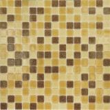 Elada Mosaic. Мозаика MC104 (327*327*4мм) темно-песочный микс
