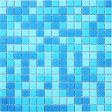 Elada Mosaic. Мозаика МСD002Р (327*327мм) бело-голубой на бумаге