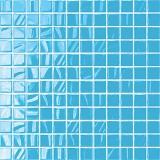 Мозаика керамическая Темари голубой 20016, глянцевая