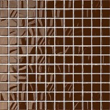 Мозаика керамическая Темари темно-коричневый 20046N, глянцевая