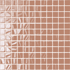 Мозаика керамическая Темари коричневый светлый 20084, глянцевая