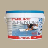 Эпоксидная затирочная смесь STARLIKE DEFENDER, Tortora (Серо-бежевый) с.490, 1 кг