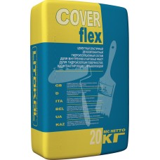 Гидроизоляционный цементный состав COVERFLEX, компонент А, серый,  мешок 20 кг 