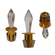 Набор втулок Cariitti CR-31 золото KIT3, 3 штуки