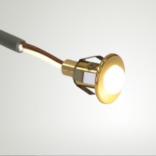 Светильник CR05 Led 0,5 Вт золото, матовая линза