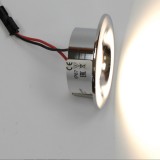 Светильник Cariitti Neo 3 Вт (IP67, хром, светодиод)