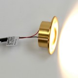 Светильник Cariitti Neo 5 Вт (IP67, золото, светодиод)