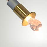 Светильник Cariitti CR-16 Led 0,5 Вт (IP67, золото, Ø 16 мм)