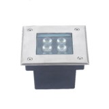 Светодиодный светильник встраиваемый 120 х 120 6W 24V IP65 NW белый нейтральный