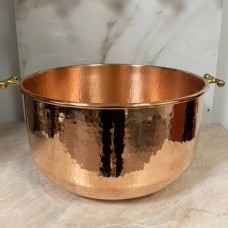 Емкость медная (таз), ЕМ-6, диаметр 39 см, объем 12 л