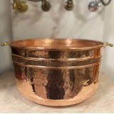 Емкость медная (таз), ЕМ-9, диаметр 45 см, объем 31 л