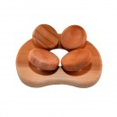 Подголовник для сауны  4-х точечный кедр Blumenberg 