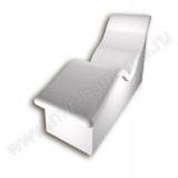 Лежак  эргономичной формы