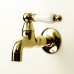 Однорычажный кран для бани золото AL-3