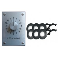 Цветное освещение для хамама WDT(10 спотов IP65)